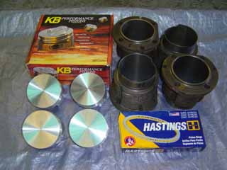 Keith Black barrels and pistons